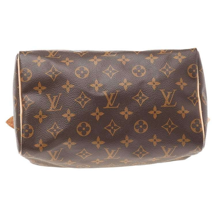 Pre Owned Louis Vuitton Monogram Canvas Speedy 25 Bag