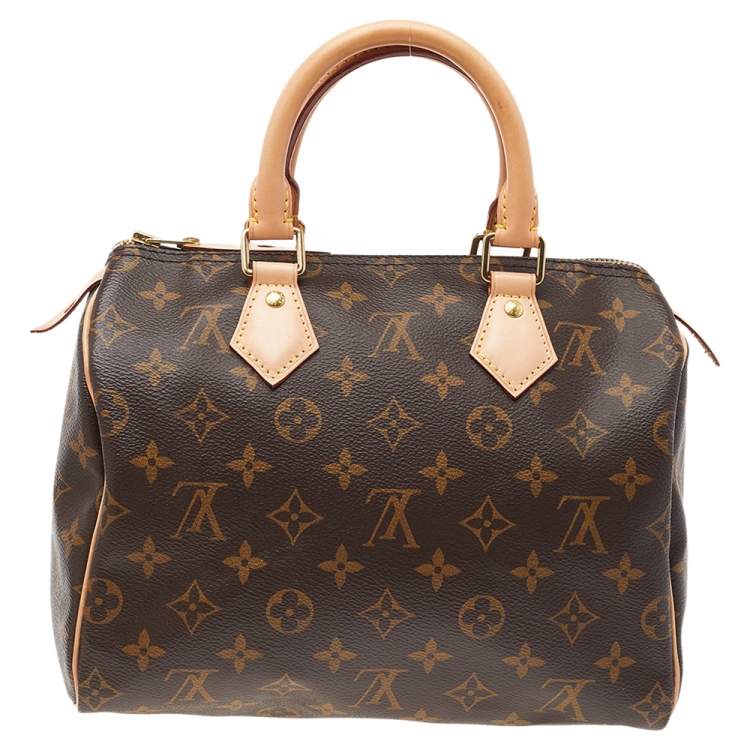 Pre Owned Louis Vuitton Monogram Canvas Speedy 25 Bag