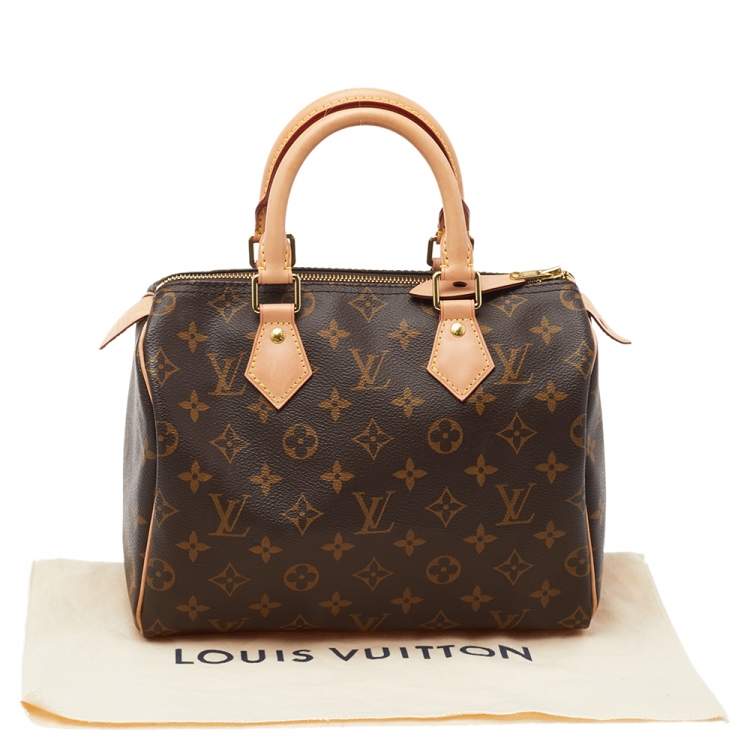 Pre Owned Louis Vuitton Monogram Canvas Speedy 25 Bag