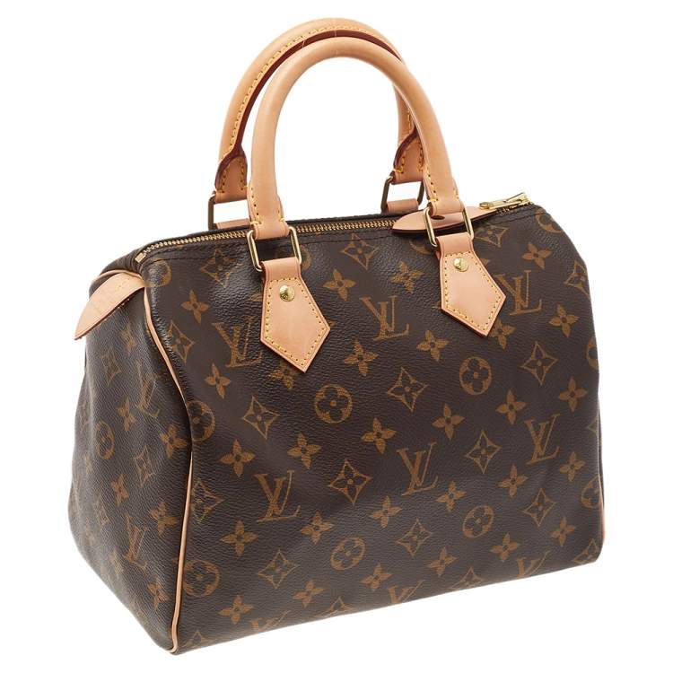 Pre Owned Louis Vuitton Monogram Canvas Speedy 25 Bag