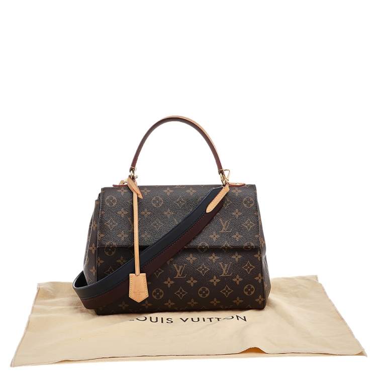 Pre Owned Louis Vuitton Coated Canvas Cluny MM Bag