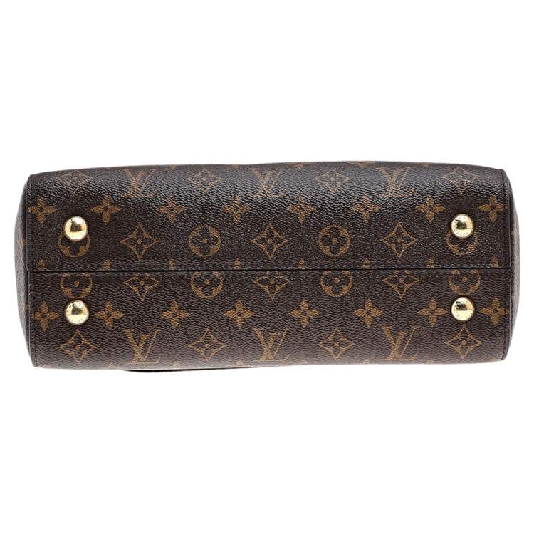 Pre Owned Louis Vuitton Coated Canvas Cluny MM Bag