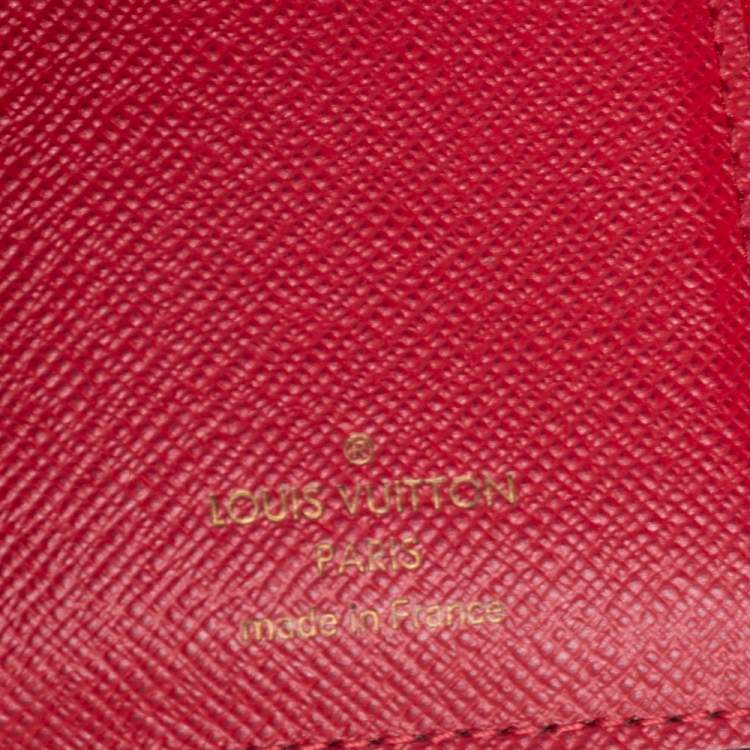 Pre Owned Louis Vuitton Damier Ebene Canvas Victorine Wallet