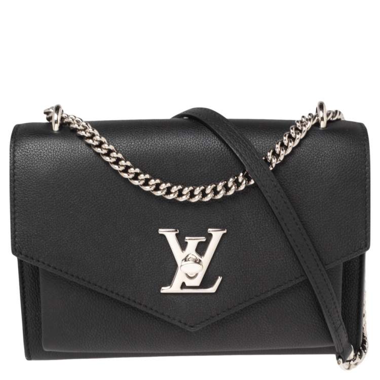 Mylockme leather crossbody bag Louis Vuitton Black in Leather - 36681667