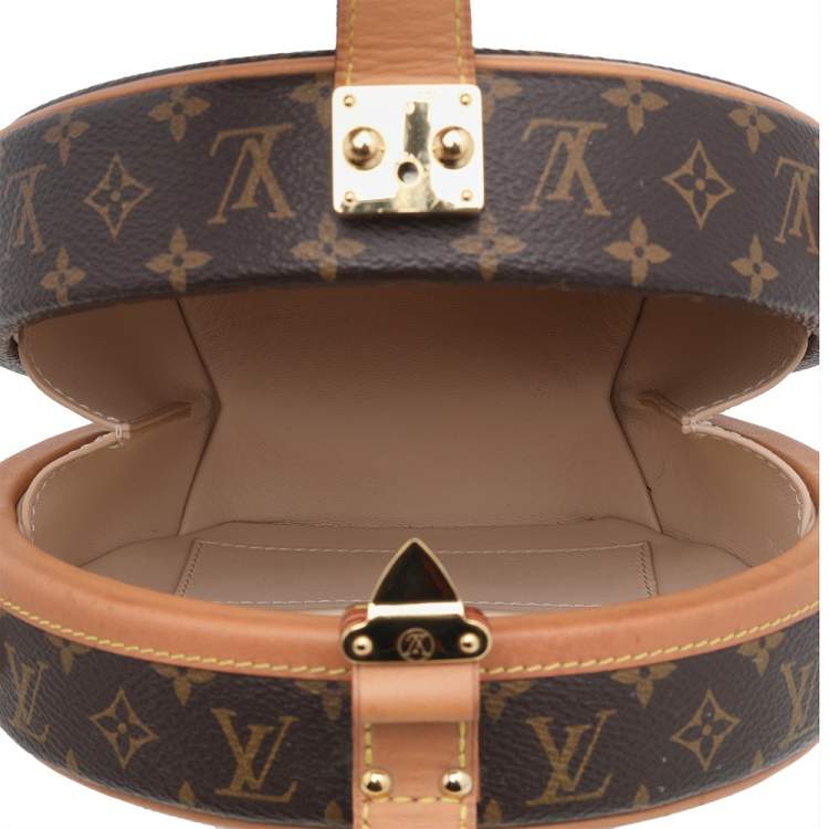 Pre Owned Louis Vuitton Monogram Canvas Petite Boite Chapeau Bag