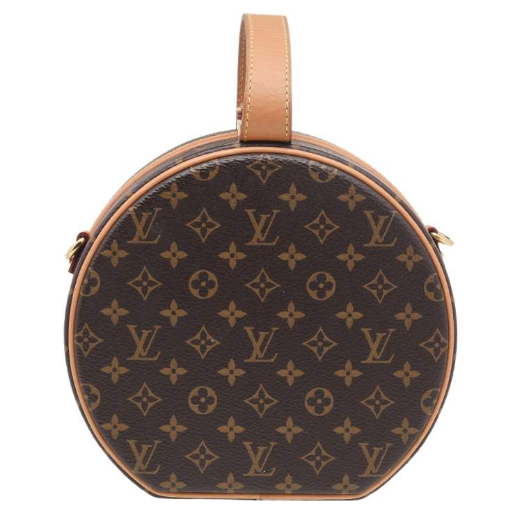 Pre Owned Louis Vuitton Monogram Canvas Petite Boite Chapeau Bag