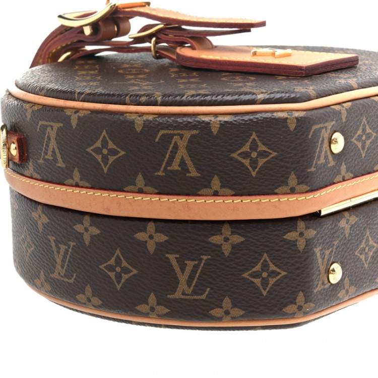 Pre Owned Louis Vuitton Monogram Canvas Petite Boite Chapeau Bag