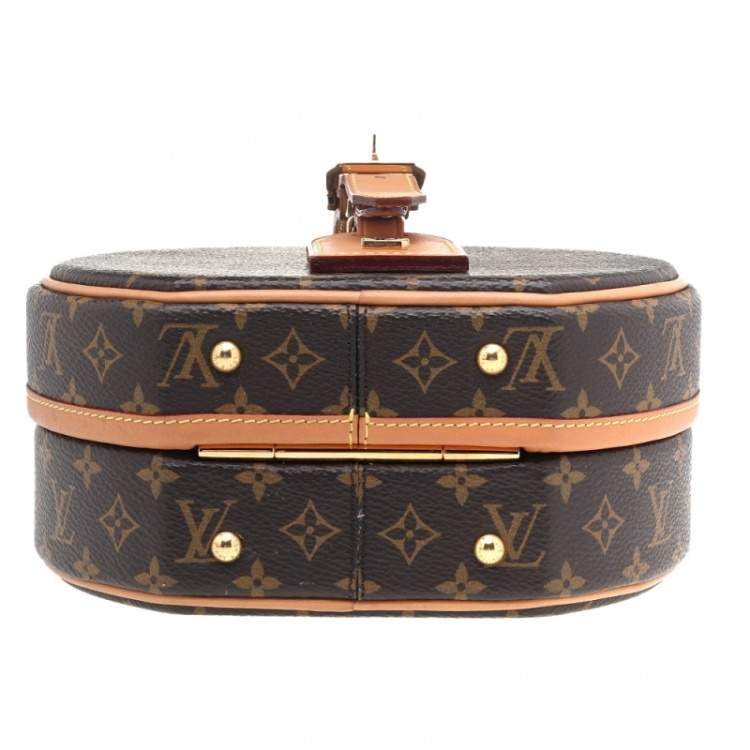 Pre Owned Louis Vuitton Monogram Canvas Petite Boite Chapeau Bag