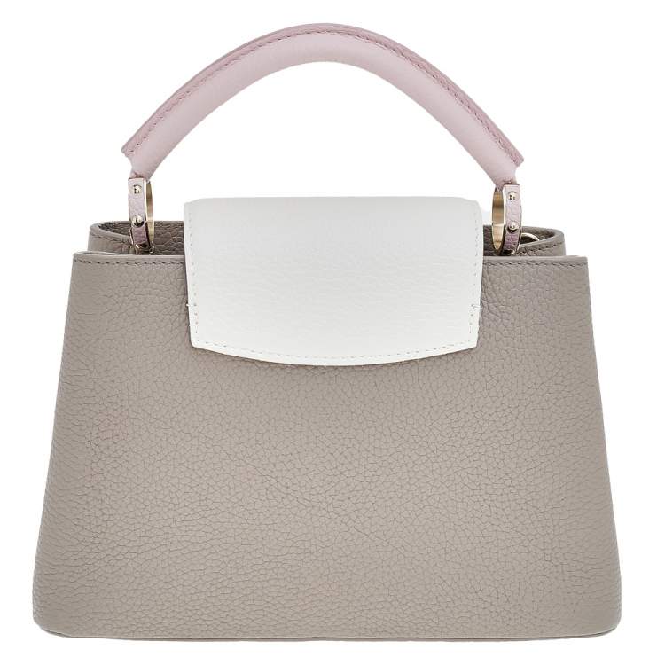 Pre Owned Louis Vuitton Tricolor Taurillon Leather Capucines Mini Bag