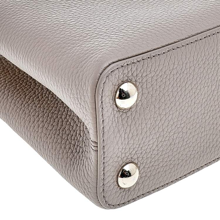 Pre Owned Louis Vuitton Tricolor Taurillon Leather Capucines Mini Bag