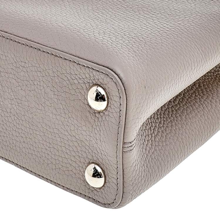 Pre Owned Louis Vuitton Tricolor Taurillon Leather Capucines Mini Bag
