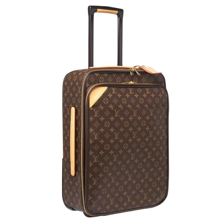 مملوكة مسبقًا Louis Vuitton Monogram Canvas Pegase 55 Business Luggage 