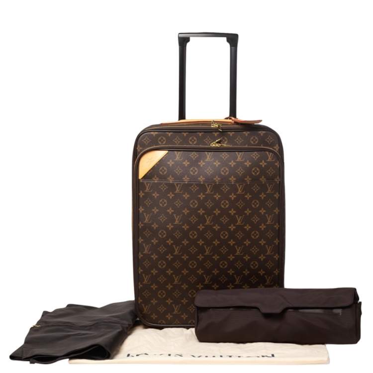 مملوكة مسبقًا Louis Vuitton Monogram Canvas Pegase 55 Business Luggage 