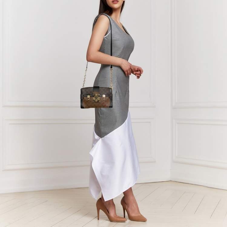 Louis Vuitton Reverse Monogram Canvas Trunk Clutch Bag