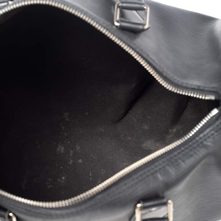 Pre Owned Louis Vuitton Black Epi Leather Speedy 30 Bag
