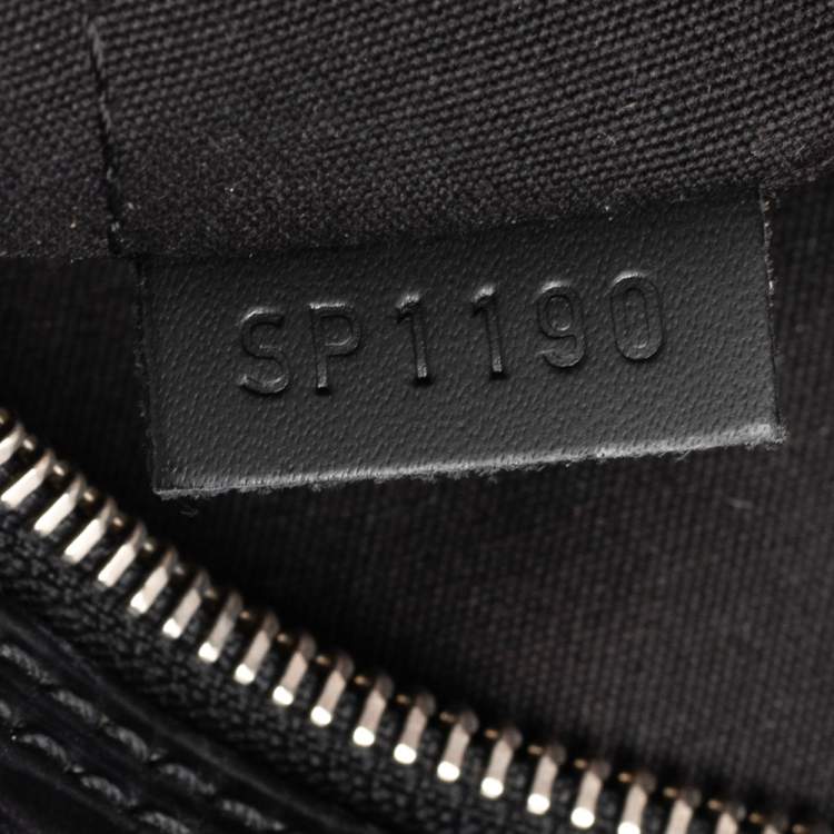 Pre Owned Louis Vuitton Black Epi Leather Speedy 30 Bag