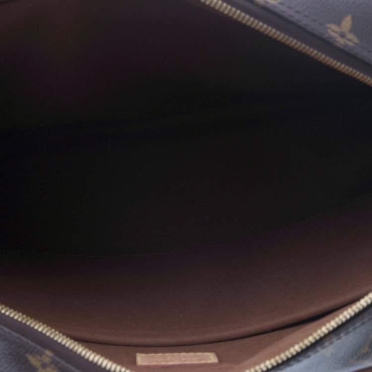 Pre Owned Louis Vuitton Monogram Canvas Icare Computer Bag