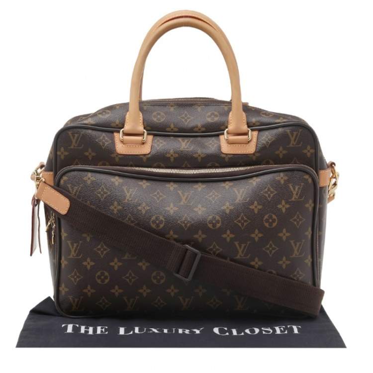 Pre Owned Louis Vuitton Monogram Canvas Icare Computer Bag