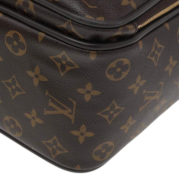 Pre Owned Louis Vuitton Monogram Canvas Icare Computer Bag