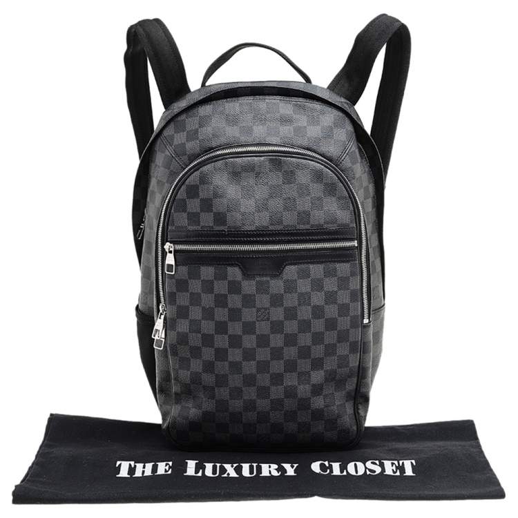 Pre Owned Louis Vuitton Damier Graphite Michael Backpack