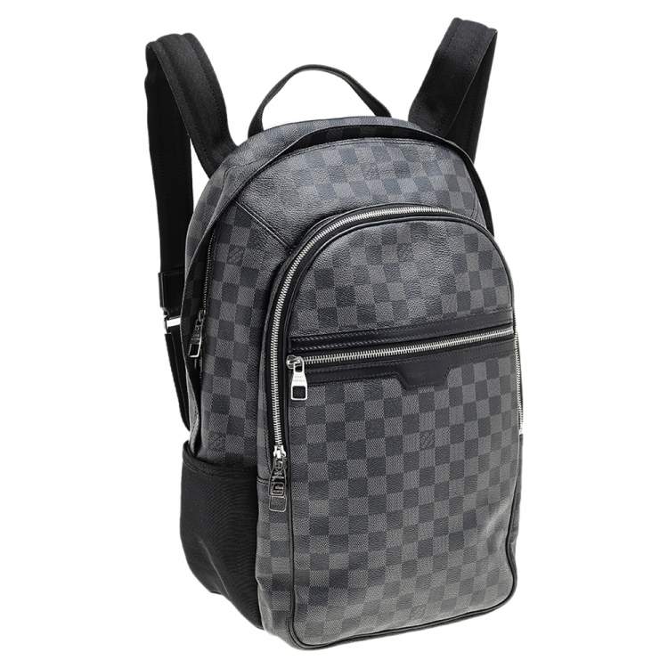 Pre Owned Louis Vuitton Damier Graphite Michael Backpack