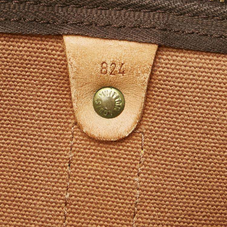 Pre Owned Louis Vuitton Monogram Canvas Keepall 50 Bag