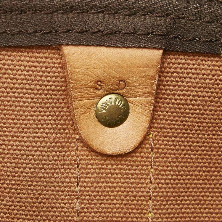 Pre Owned Louis Vuitton Monogram Canvas Keepall 50 Bag