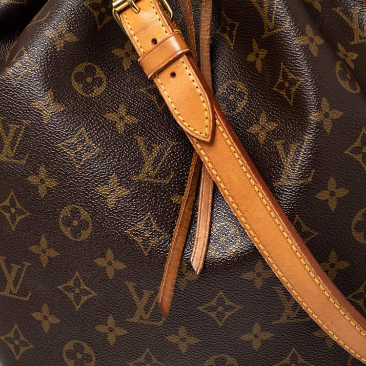 Pre Owned Louis Vuitton Monogram Canvas Large Noe Drawstring Bag