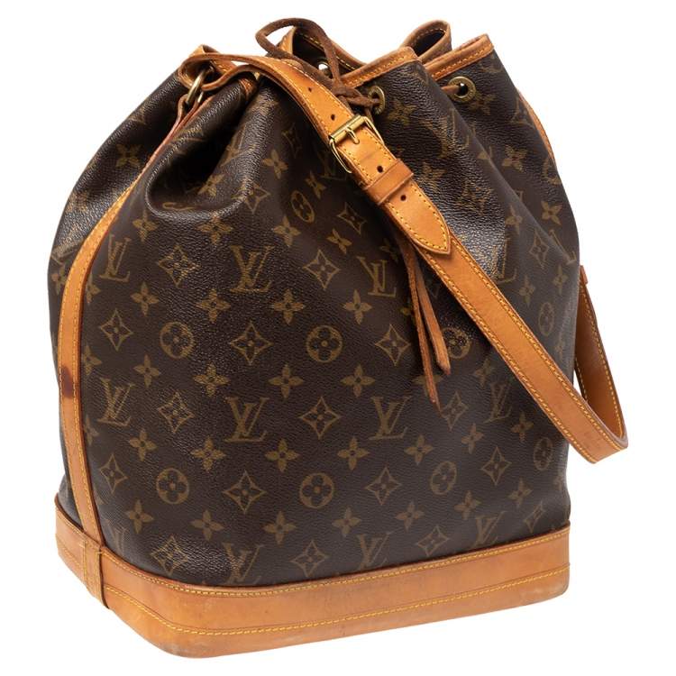 Pre Owned Louis Vuitton Monogram Canvas Large Noe Drawstring Bag