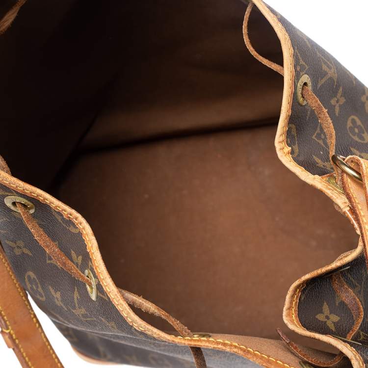 Pre Owned Louis Vuitton Monogram Canvas Large Noe Drawstring Bag