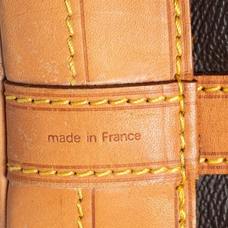 Pre Owned Louis Vuitton Monogram Canvas Large Noe Drawstring Bag