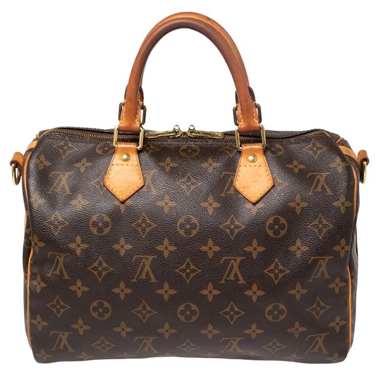 Pre Owned Louis Vuitton Monogram Canvas Speedy 30 Bag