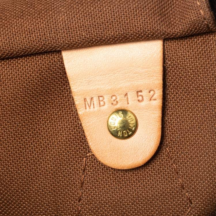 Pre Owned Louis Vuitton Monogram Canvas Speedy 30 Bag