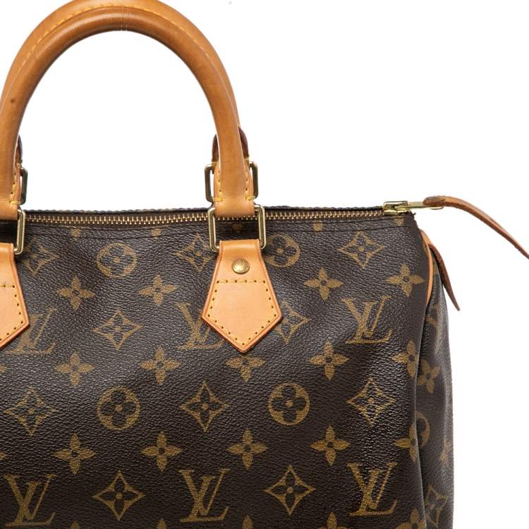 Pre Owned Louis Vuitton Monogram Canvas Speedy 30 Bag