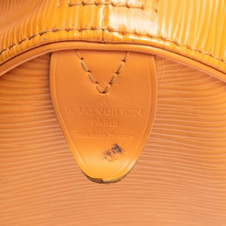 مملوكة مسبقًا Louis Vuitton Mandarin Epi Leather Speedy 25 Bag