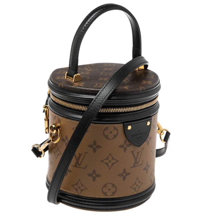 Pre Owned Louis Vuitton Reverse Monogram Canvas Cannes Bag