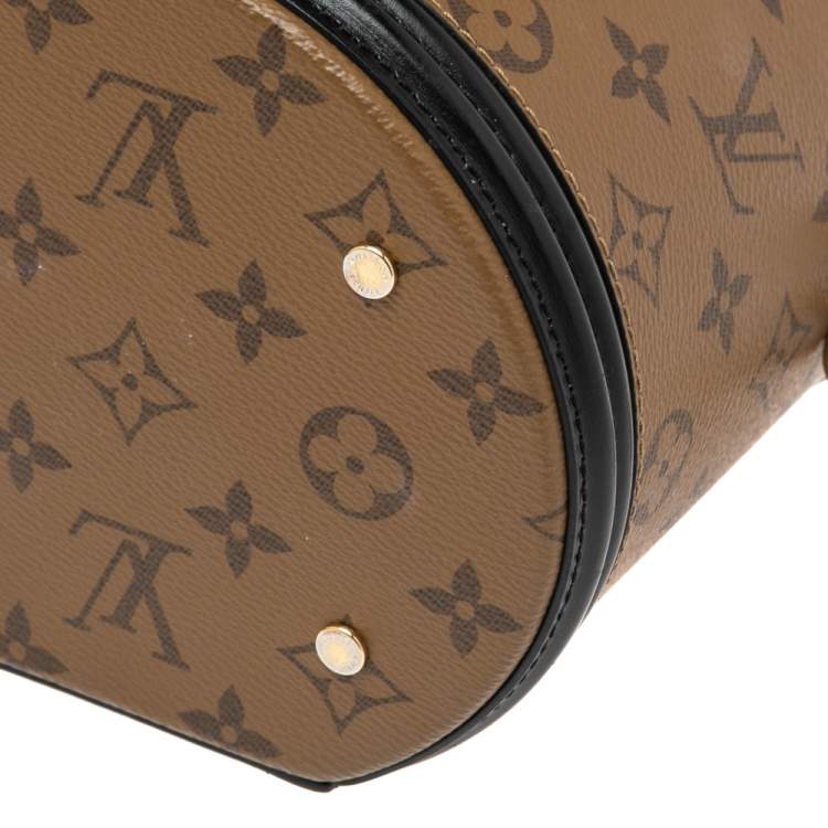 Pre Owned Louis Vuitton Reverse Monogram Canvas Cannes Bag