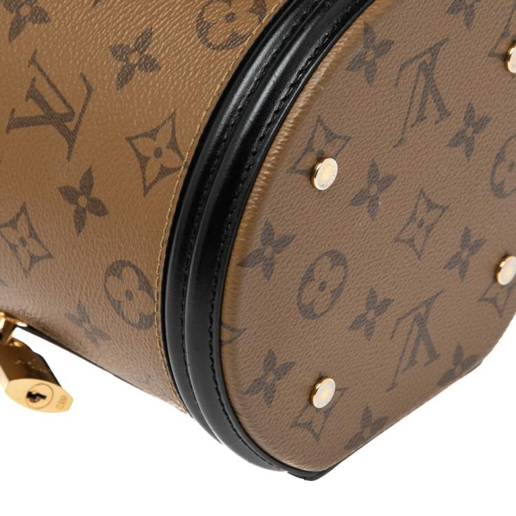Pre Owned Louis Vuitton Reverse Monogram Canvas Cannes Bag
