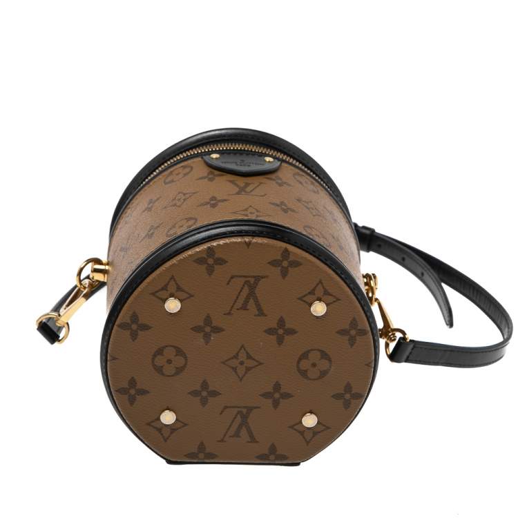 Pre Owned Louis Vuitton Reverse Monogram Canvas Cannes Bag