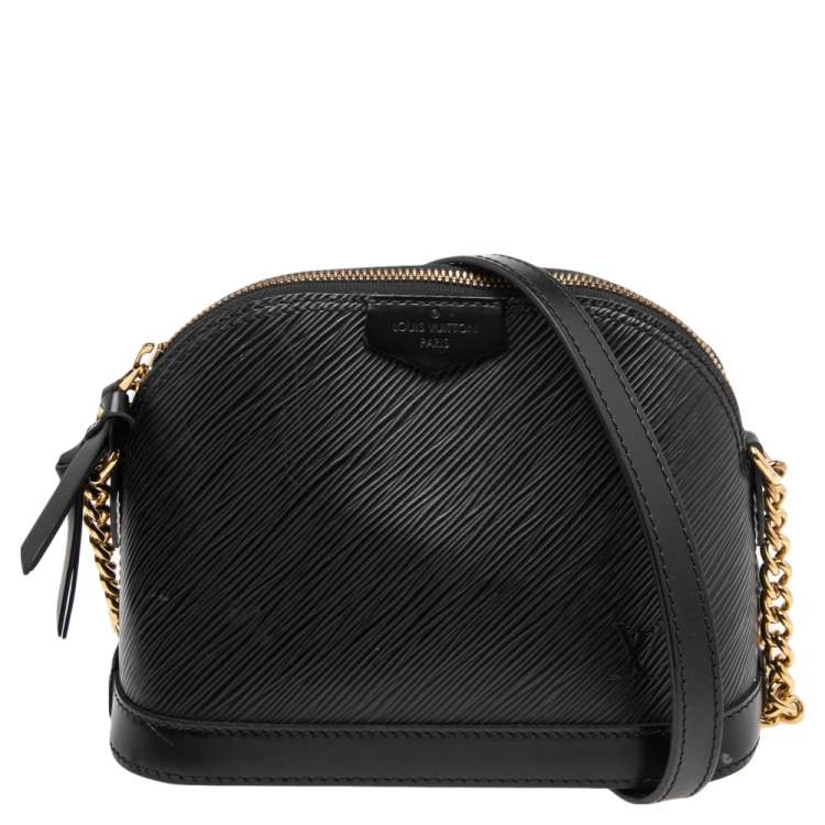 Louis Vuitton Black Epi Leather Mini Alma Bag Louis Vuitton
