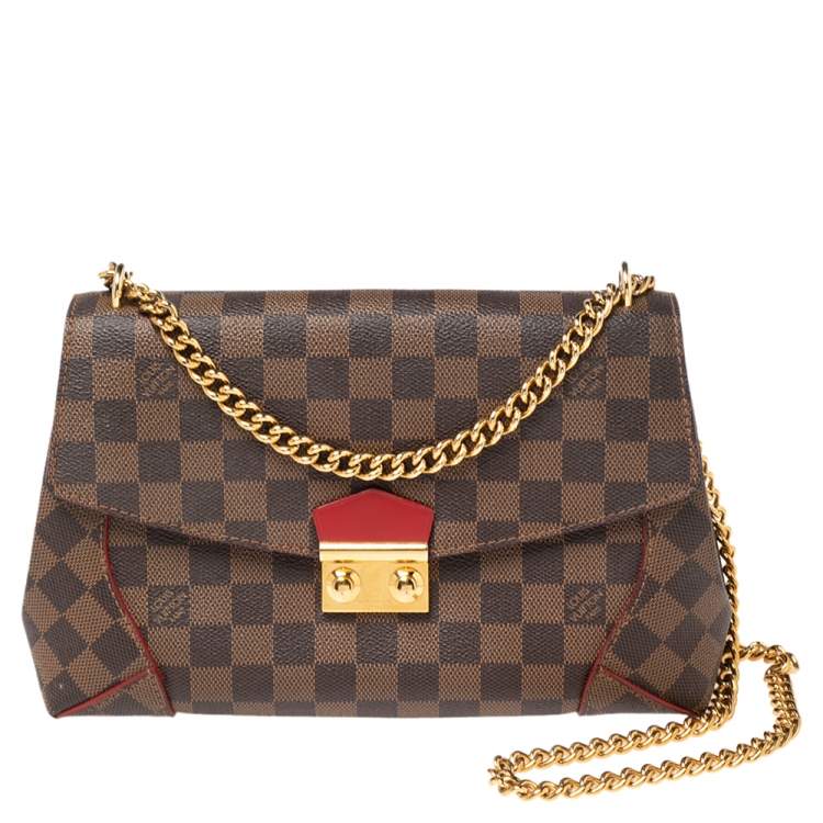 Louis Vuitton Ebene Caissa Flap Bag – The Closet