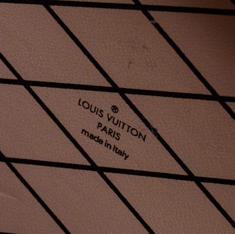 Pre Owned Louis Vuitton Monogram Canvas And Leather Petite Boite Chapeau Bag