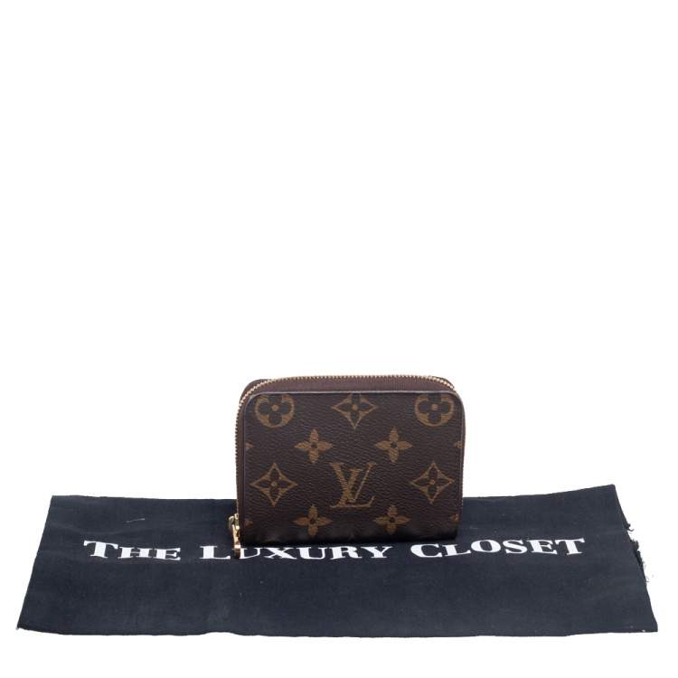 Pre Owned Louis Vuitton Monogram Canvas Zippy Coin Purse