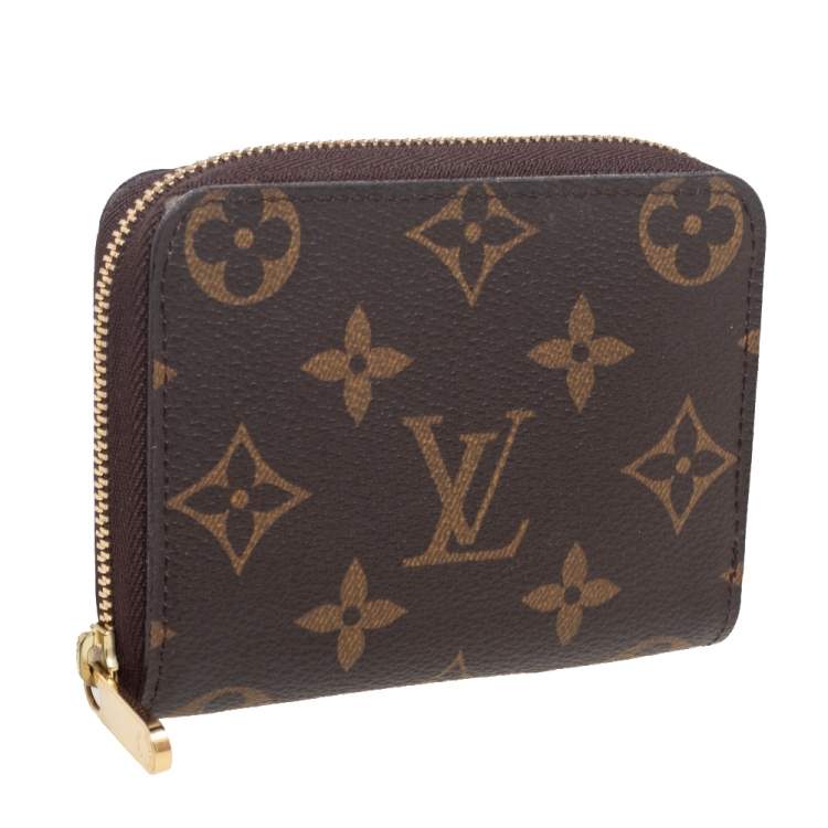 Pre Owned Louis Vuitton Monogram Canvas Zippy Coin Purse