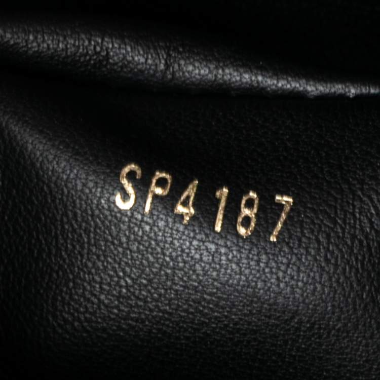 Pre Owned Louis Vuitton Black Taurillon Leather Capucines PM Bag