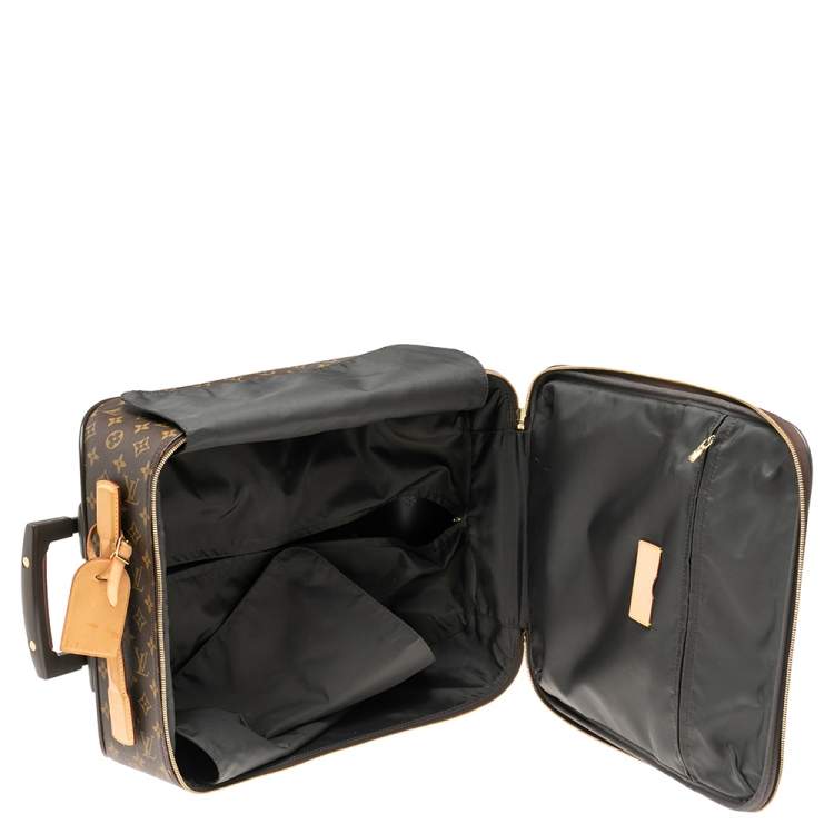 Pre Owned Louis Vuitton Monogram Canvas Pegase 45 Luggage