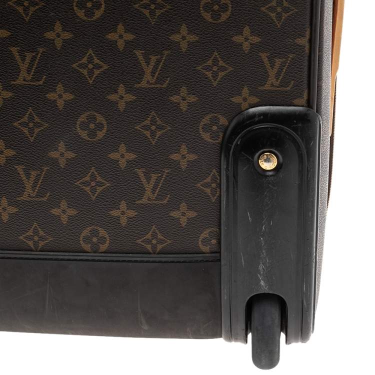 Pre Owned Louis Vuitton Monogram Canvas Business Pegase Legere 55 Luggage