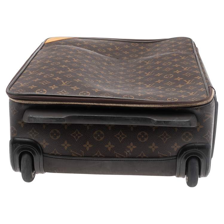 Pre Owned Louis Vuitton Monogram Canvas Business Pegase Legere 55 Luggage