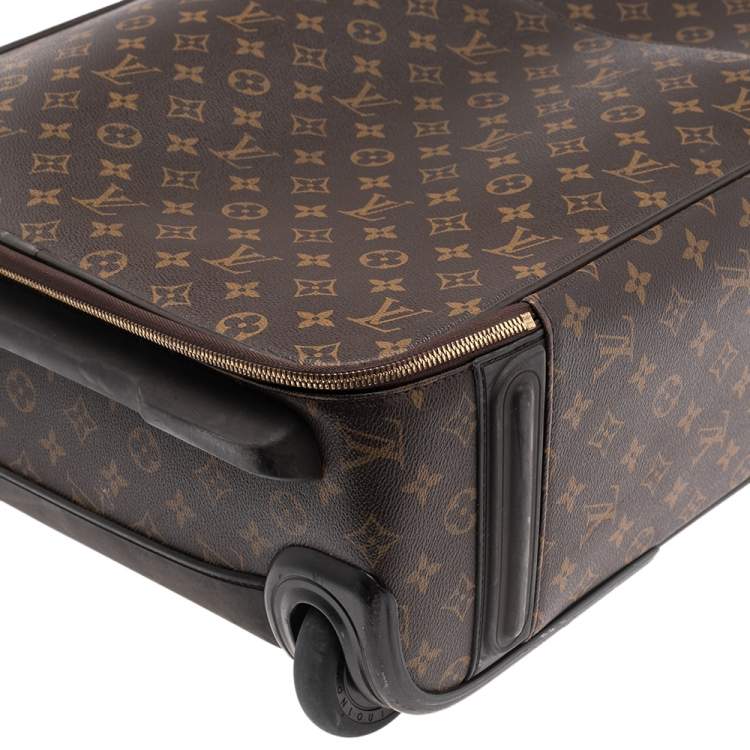 Pre Owned Louis Vuitton Monogram Canvas Business Pegase Legere 55 Luggage