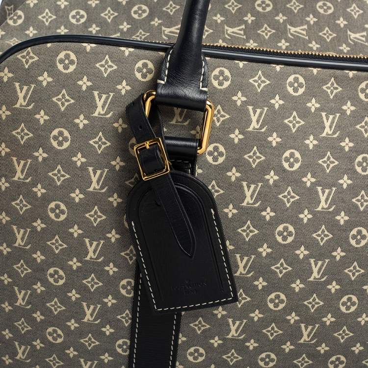 Pre Owned Louis Vuitton Encre Monogram Idylle Canvas Epopee Rolling Luggage